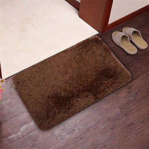 New Soft Faux Fur Rug Door Mat for Bedroom 1pc 60x120cm
