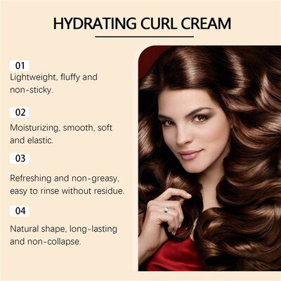 HOEGOA Hydrating Curl Elasticizer - Gently nourishes and smo