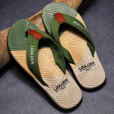 tendy Mens Flip-flops Summer New Style Outer Wear Beach Sho
