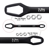 22mm Double Multifunctional Self Wrench headed tighte Torx