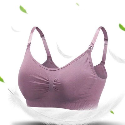 Wirefree Maternity Nursing Bra Pregnancy Clothes Prevent Sag