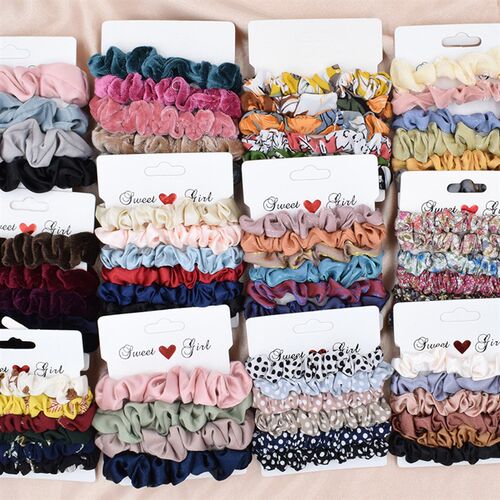 2/3/6/Lot Fashion Simple Basic Elastic Hair Bands tail Holde