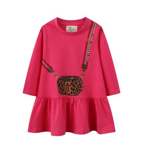 Jumping Meters Princess Girls Dresses For Autumn Winter Chil