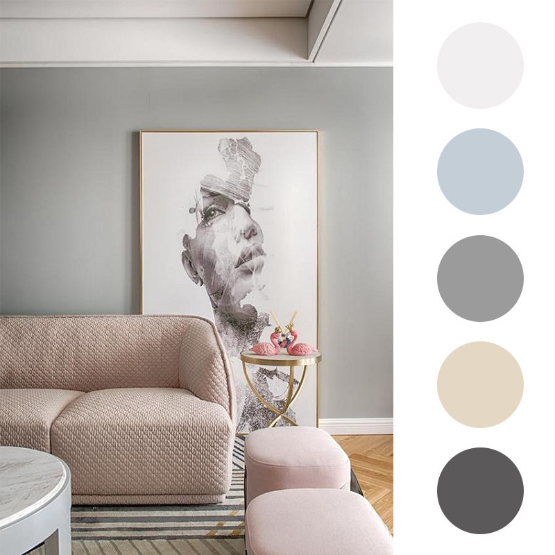 蓝天水性硅藻泥墙面漆油漆家用室内自刷涂料翻新环保彩色乳胶漆,基础建材,内墙乳胶漆,淘宝优惠券,粉丝福利购,淘宝优惠卷