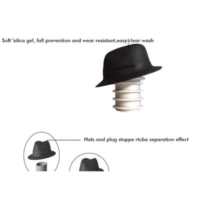 Red Wine Bottle Cap Stopper Silicone Sealed Champagne Bottle