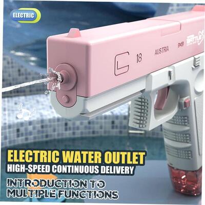 Water Gun Electric Glock Pistol Shooting Toy Full Automatic