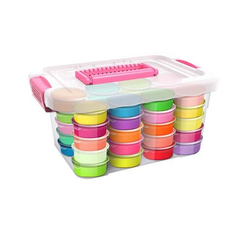 24pcs light clay polymer plasticine clay air dry playdough