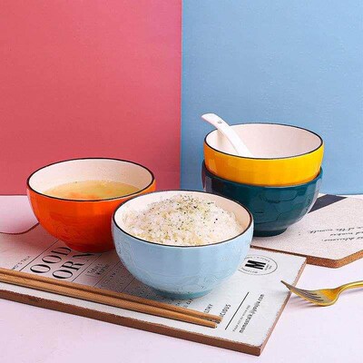 rice bowls little rainbow noodle bowl big bowl of fruit