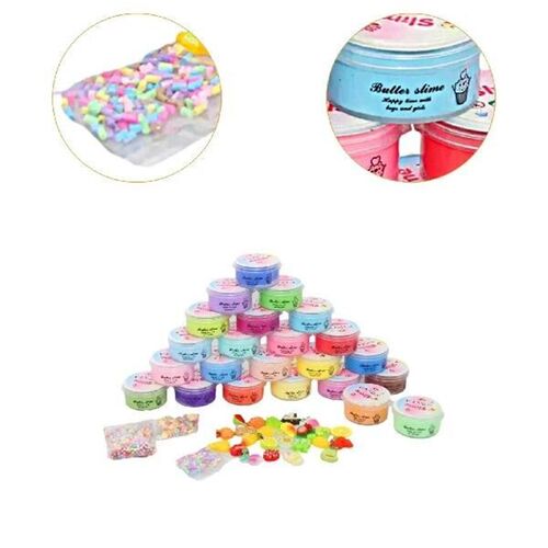 24 Pieces Butter Slime Kits Slime Clay Creative Art Crafts