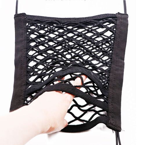 Car Storage Net Bag Organizer Holder Mesh Seat Back Hanging