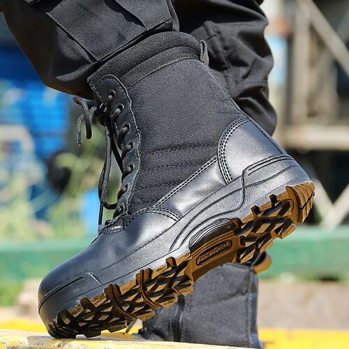 Men Desert Tactical Military Boots Mens Working Safty Shoes