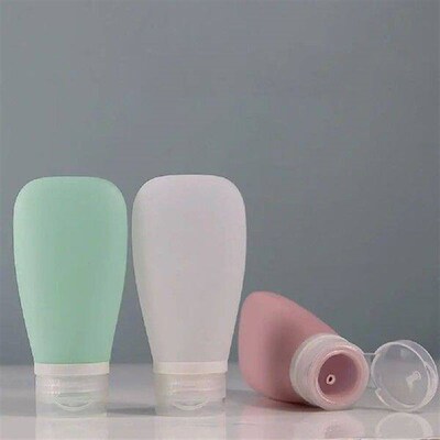 Silicone Travel Toiletry Bottles Refillable 30/60/90ml