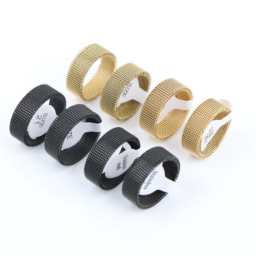 20Pcs/Lot Deformable Circle Woven Wire Mesh Stainless Steel