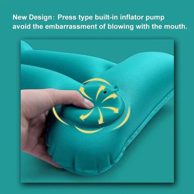 Inflatable Travel Nursing Waist Pillow, Blow Up Lumbar Body