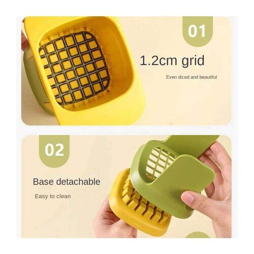 Multifunctional Vegetable Chopper French Fries Cutter Househ