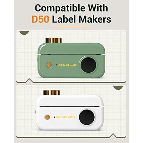 Phomemo D50 Label Maker Tape Thermal Self-adhesive Thermal