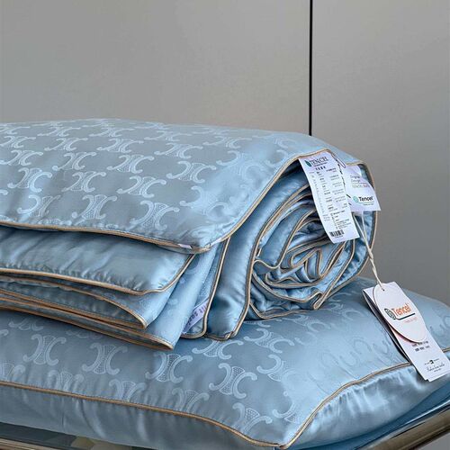 60 Austrian Tencel Jacquard Summer Quilt Four-piece Simple N