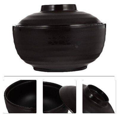 Melamine Soup Bowl 550ML Japanese Style Miso Ramen Bowl