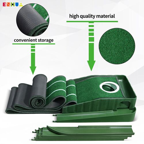 Putting Mat Golf Indoor, Carpet Mini Putting Ball Pad Practi