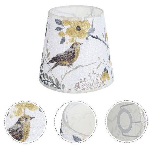 Linen Cloth Lampshade Table Lamp Lampshade Lamp Holder Lamp