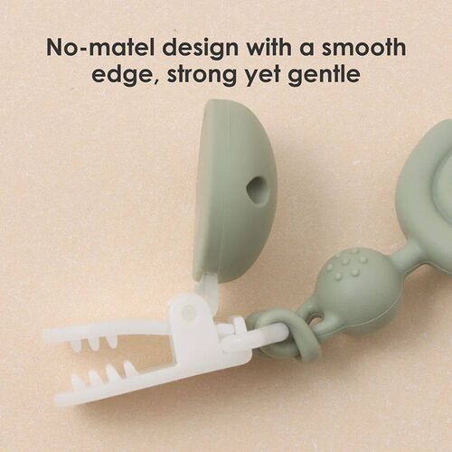 Baby Silicone Pacifier Chain Clip Dummy Nipples Holder Clips
