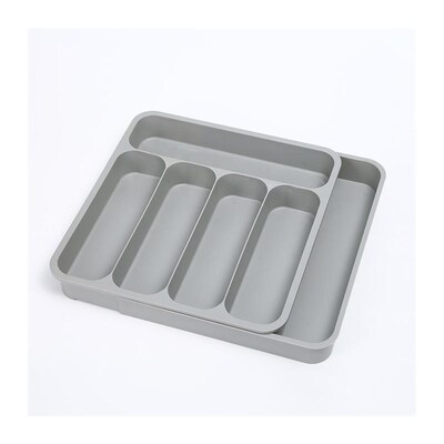 Cutlery Storage Tray Expandable Tableware Organizer Spoon Fo