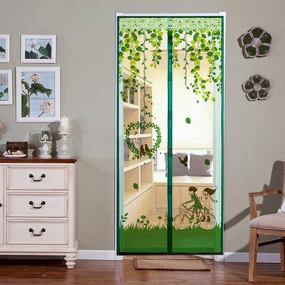90*210cm/100*210cm Magnetic Curtains Door Screen Mosquito Ne
