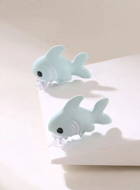 2pcs/1pair Animal Cartoon Stud Earring For Women Cute Dinosa