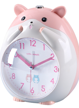 智能小闹钟学生用女孩卧室专用2021新款闹铃儿童男孩会说话床头钟