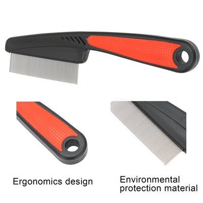 Head Lice Comb Lice Nit Removal Hair Comb Stainless Steel Fi