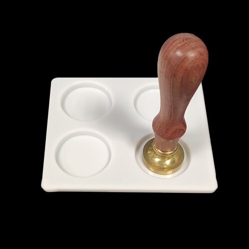 Silicone Pad/Wax Stamp Pad 4 Pore Wax Seal Stamp Mold Silico