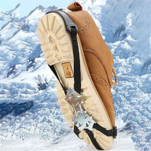 Anti Slip Ice Snow Grips for Shoes and Boots 11 Spikes