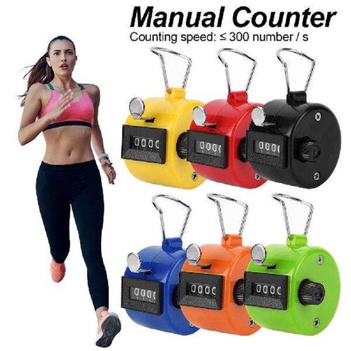 4-Digit Number Count Clicker Counter Hand Counter Pitch