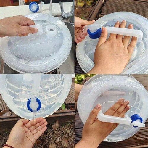 3/5/10/15L portable collapsible bucket emergency water