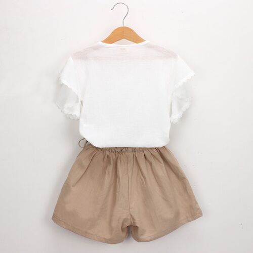 Summer Girls Suit 2023 Fashion New Toddler Baby Girl Ruffle