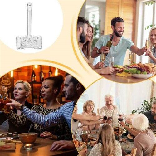 Whiskey Decanter 400ml Hammer Shaped Whiskey Decanter With