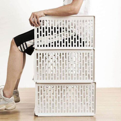 .wardrobe layered partition storage box drawer large cabinet