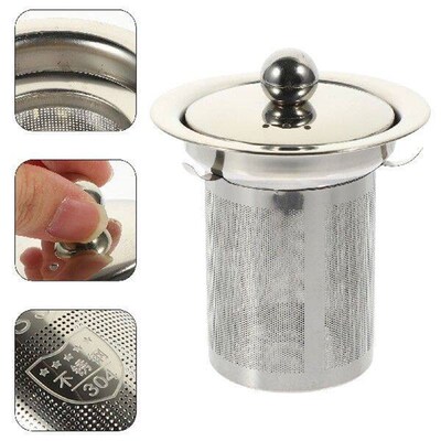 Teapot Strainer Infuser Filter Stainless Steel Residue