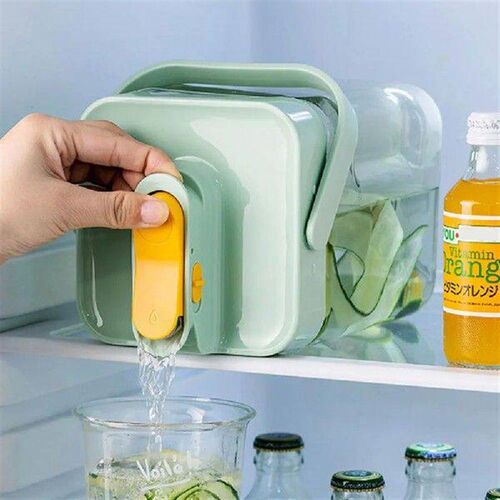 2.3L Portable Plastic Drink Dispenser Refrigerator Cold