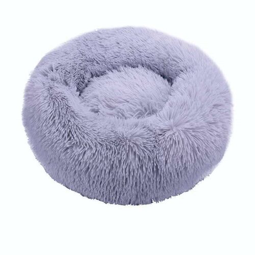 Round Cat Beds House Soft Long Plush Best Pet Dog Bed For Do
