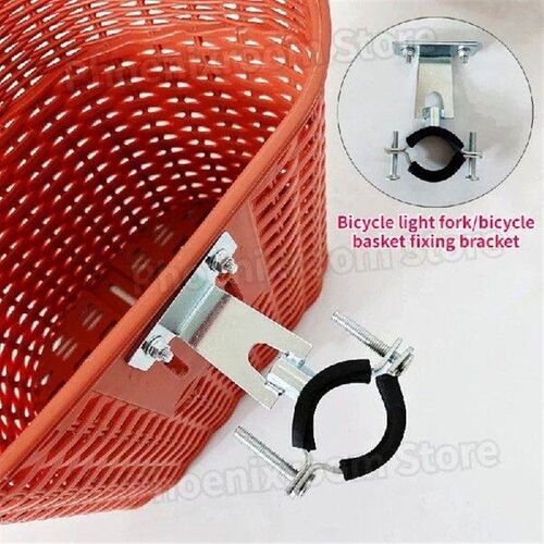 Bicycle Light Fork Folding Bicycle Basket Fixing Bracket