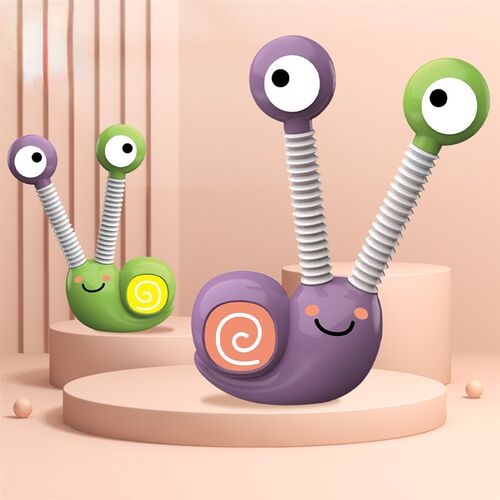 Snail Decompression Telescopic Pop Tubes Fidget Toys Sensory