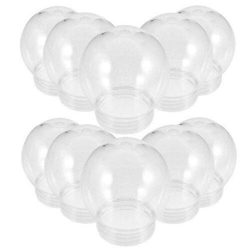 10 Pcs DIY Transparent Plastic Water Ball Snowball with
