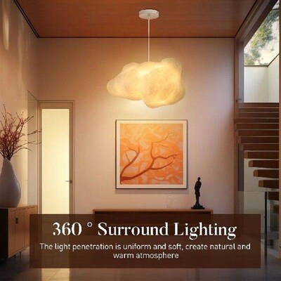 Creative Cloud Shape LED Pendant Lamp Fashion Cloth