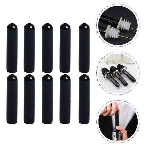 10 Pcs Pour Spout for Bottles Cap Cocktail Shaker Cover