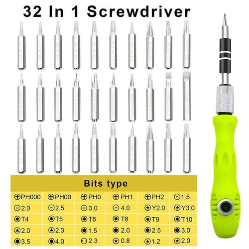 Tool Repair 32 In 1 Precision Screwdriver Set Mini Magnetic
