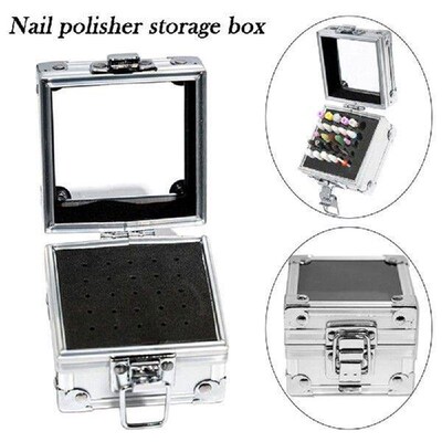 Nail Drill Grinding Bit Holder Box Sturdy Material Various