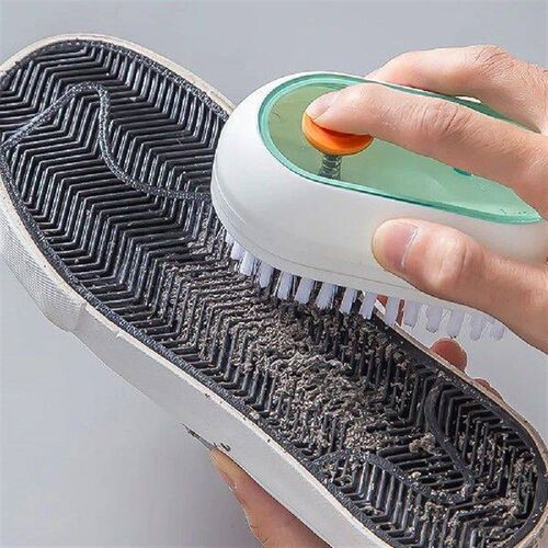 Multifunction Cleaning Brush With Soap Dispenser Soft