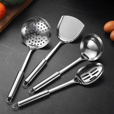 9Pcs Stainless Steel Kitchen Cooking Utensils Set