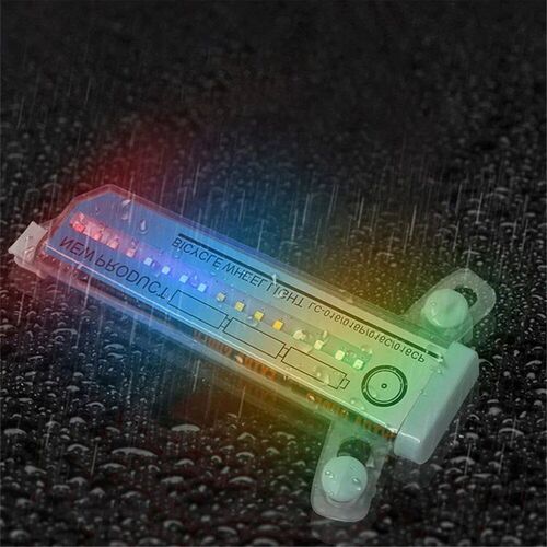 Bicycle Wheel Light Waterproof Spoke Light with 30 Patterns